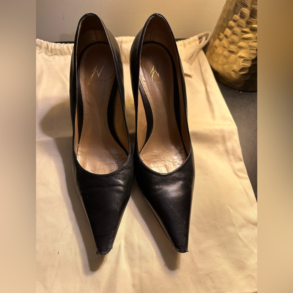 Black J Vincent Pump 9